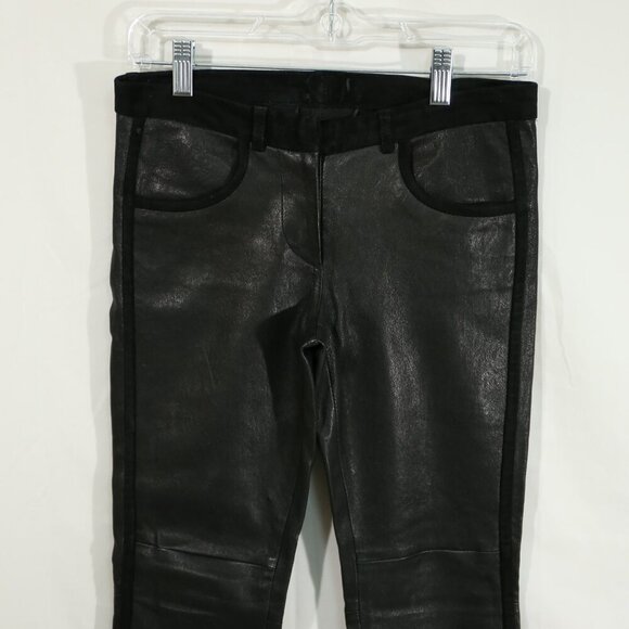 RARE Isabel Marant Runway Leather Pants No.1501 FR34 XS (US 0/2) Lambskin Suede - Picture 1 of 9